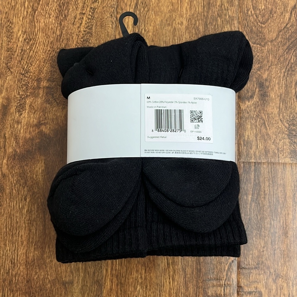 Nike Everyday Crew Cotton Cushioned Socks 6 Pack - Picture 9 of 17
